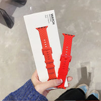 Apple Watch Silicone Strap - Soft Comfortable Rubber Band