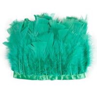 Professional Turkey Feather Fringe Trim 10-15cm