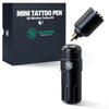 Dragonhawk Wireless Tattoo Gun Kit Cordless Rotary Tattoo Pen Machine Kit Pro Tattoo Needles Cartridges Set Black Tattoo Inks