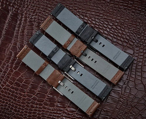 OnePlus Smartwatch Bands Leather Strap for Men Women Quick Release