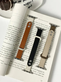 Apple Watch Leather Band - Elegant Durable Strap Options