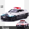 1/32 Nissan Skyline GTR R35 Nismo GT3 Racing Toy Car Model For Children RMZ CiTY Diecast Alloy Miniature Sound Light Collection