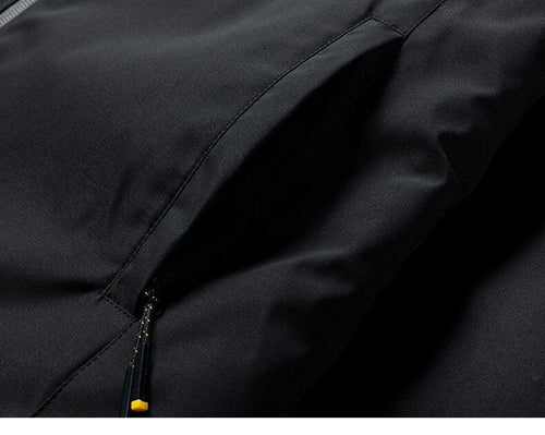 Warm Comfortable Men Winter Windproof Warm Thick Fleece Jacket Men Fashion Casual Coat Unique Design Warm Men's Jacket Men Autumn Outdoor Classic Soft Jacket For Hiking Fishing Travel