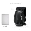 30-48L Expandable Full Face Helmet Bag Waterproof Motorcycle Hard shell backpacks Moto Racing Motocross Carbon Fiber Backpack