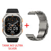 2024 KOSPET TANK M3 Ultra GPS Smartwatches Men Women Waterproof Smart watch 480mAh Digital Fitness AOD Male Electronic Watches