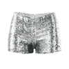 The Stardust Encore Sequin Shorts – High-Waist Performance Hot Pants