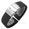 black / 22mm / steel buckle