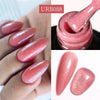 UR SUGAR 7ml Nude Crystal Rubber Base Gel Natural Color Semi Permanent Soak off UV LED Gel Nail Art Varnish