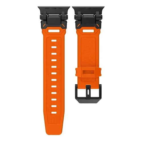 Apple Watch Silicone Metal Band - Premium Durable Strap