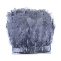 Professional Turkey Feather Fringe Trim 10-15cm