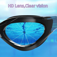 Unisex Swimming Goggles Waterproof Professional Anti-fog UV Protection Swim Goggles Adults Men Women