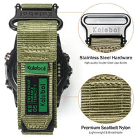 Garmin Nylon Loop Strap - Breathable Tactical Sports Band