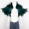 Festival Carnival Feather Shawl