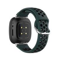 Fitbit Versa & Sense Silicone Band - Breathable Stylish Straps