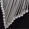 Rhinestone Tassel Fringe Necklace