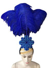 The Stardust Flora Cabaret Crown – Five-Flower Rhinestone Headdress