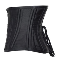 24 Steel Bone Underbust Corset Heavy Duty Waist Trainer Cincher Bustier