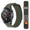 green / 20mm watch strap