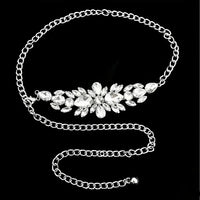 Rhinestone Chain Belt