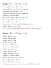 OnePlus Smartwatch Silicone Strap FKM Rubber Watch Band Bracelet