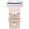 Decorative Metal Charms For Apple Watch Bands