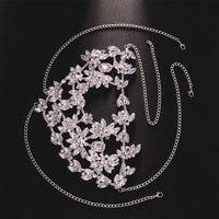 Rhinestone Half Mask Masquerade Jewelry