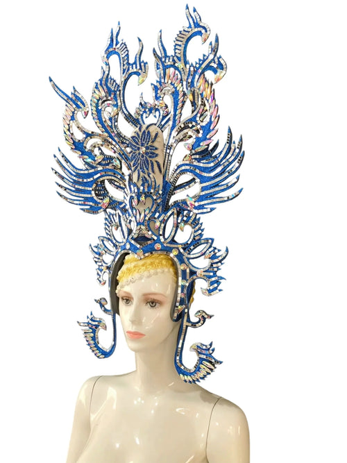 Brazil Rio Spanish Cuba Santiago Havana Venice Dionysia carnival Float Mask dress masque ball costume samba Golden Crown