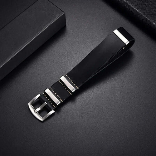 Ticwatch Leather Band - Premium Textured Design