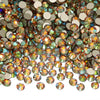 SS3-SS30 Gold Bottom Flat Back Glass High Quality Crystal Rhinestones