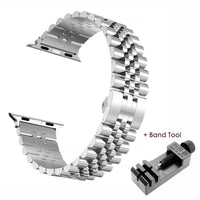 Apple Watch Stainless Steel Strap - Elegant Durable Design