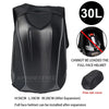 30L-48L Waterproof Motorcycle Hard shell backpacks Moto Racing bags MX Motocross Carbon Fiber Full Face Helmet Bags