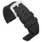 black-silver buckle / 24mm