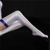 Oil Glossy Patchwork Thigh-High Stockings Satin Smooth Over-Knee Dance Hosiery