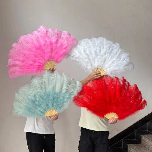 130CM Ostrich Feather Fans