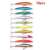 Fishing Lure Set Fishing Hard Bait Mini Minnow Floating Swing Crankbait Crazy Wobblers Artificial Bionic Crank Lures