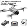 2025 New D18 Drone with 8K HD 150° Electric dual camera Angle Obstacle Avoidance Foldable Quadcopter for Aerial Photography Toy