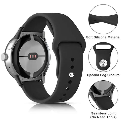 Google Pixel Silicone Strap - Durable Comfortable Design