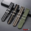 Motorola Moto Smartwatch Bands Ribbed Nylon Canvas Quick Release Watch Strap