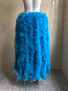 Long Feather Bustle Skirt Costume Accessory