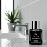 Saffron Whisper – Luxury Women's Perfume | Warm Amber Floral Scent by Zovia | 30ml