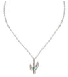 Desert Bloom Saguaro Cactus Necklace