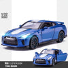 1/32 Nissan Skyline GTR R35 Nismo GT3 Racing Toy Car Model For Children RMZ CiTY Diecast Alloy Miniature Sound Light Collection