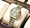 silver rose gold white
