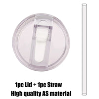 For Stanley 40oz Leak-proof Flip Lid With Straw Reusable Replaceable And Detachable New Travel Cover Accessories Easy Cleaning