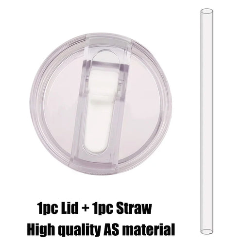 For Stanley 40oz Leak-proof Flip Lid With Straw Reusable Replaceable And Detachable New Travel Cover Accessories Easy Cleaning
