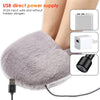 USB Hand Warmer Electric Foot Warmer Washable Soft Heating Pad Winter Leg Thermostat Heater For Home Office Feet Warming Device