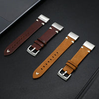 Garmin Leather Soft Strap - Premium Comfort Band