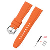 Polar Silicone Watch Band For Polar Smartwatch, Curved End, Unisex, Waterproof