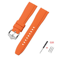 Polar Silicone Watch Band For Polar Smartwatch, Curved End, Unisex, Waterproof