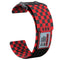 black plaid red / 20mm